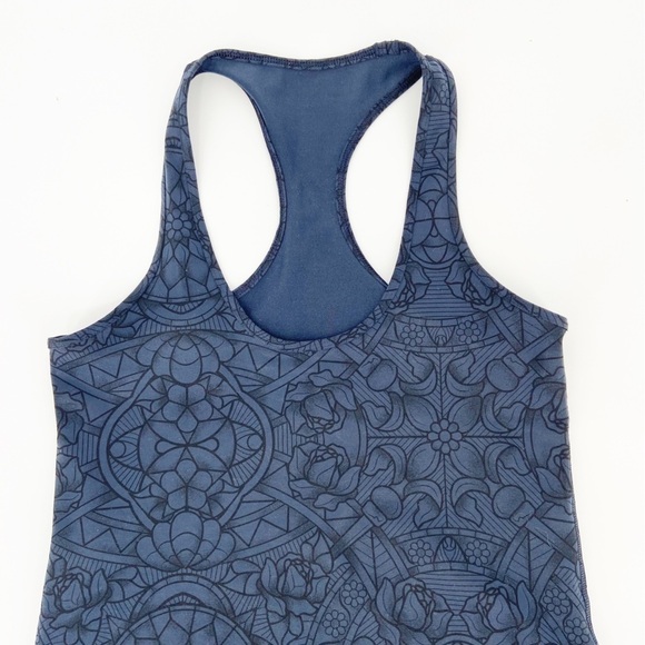 Lululemon Cool Racerback Prisma Inkwell Black - Picture 1 of 6